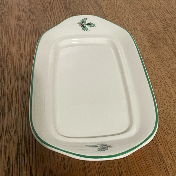 Vintage Spode Christmas Butter Dish - Picture 3 of 3